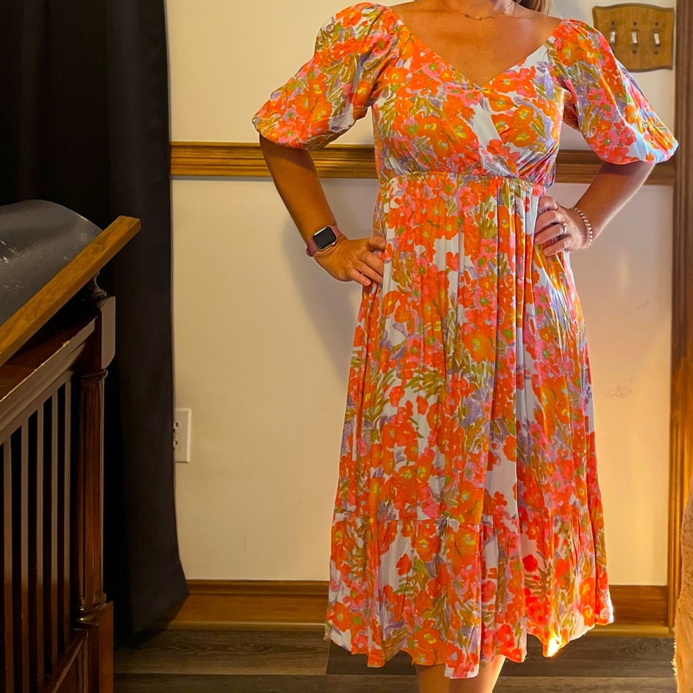 NWT boutique midi dress